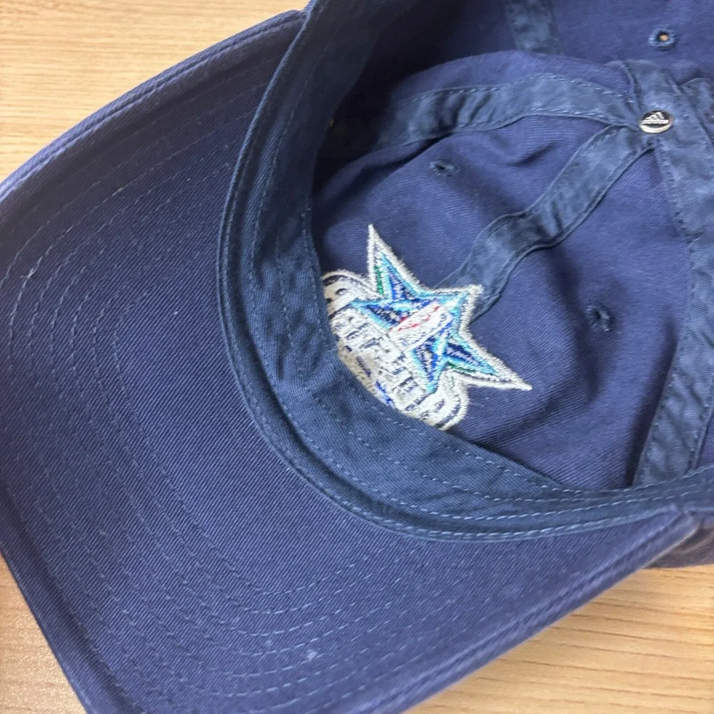 NBA All Star Weekend Hat Cap Strap Back Blue Dallas‎ 2010 Adidas